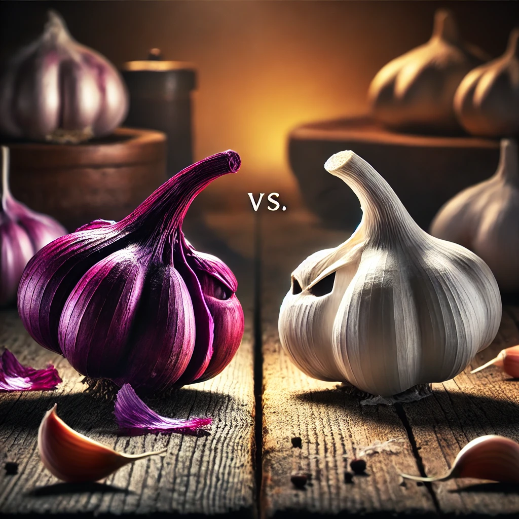 ¡Ajo Morado vs Blanco!